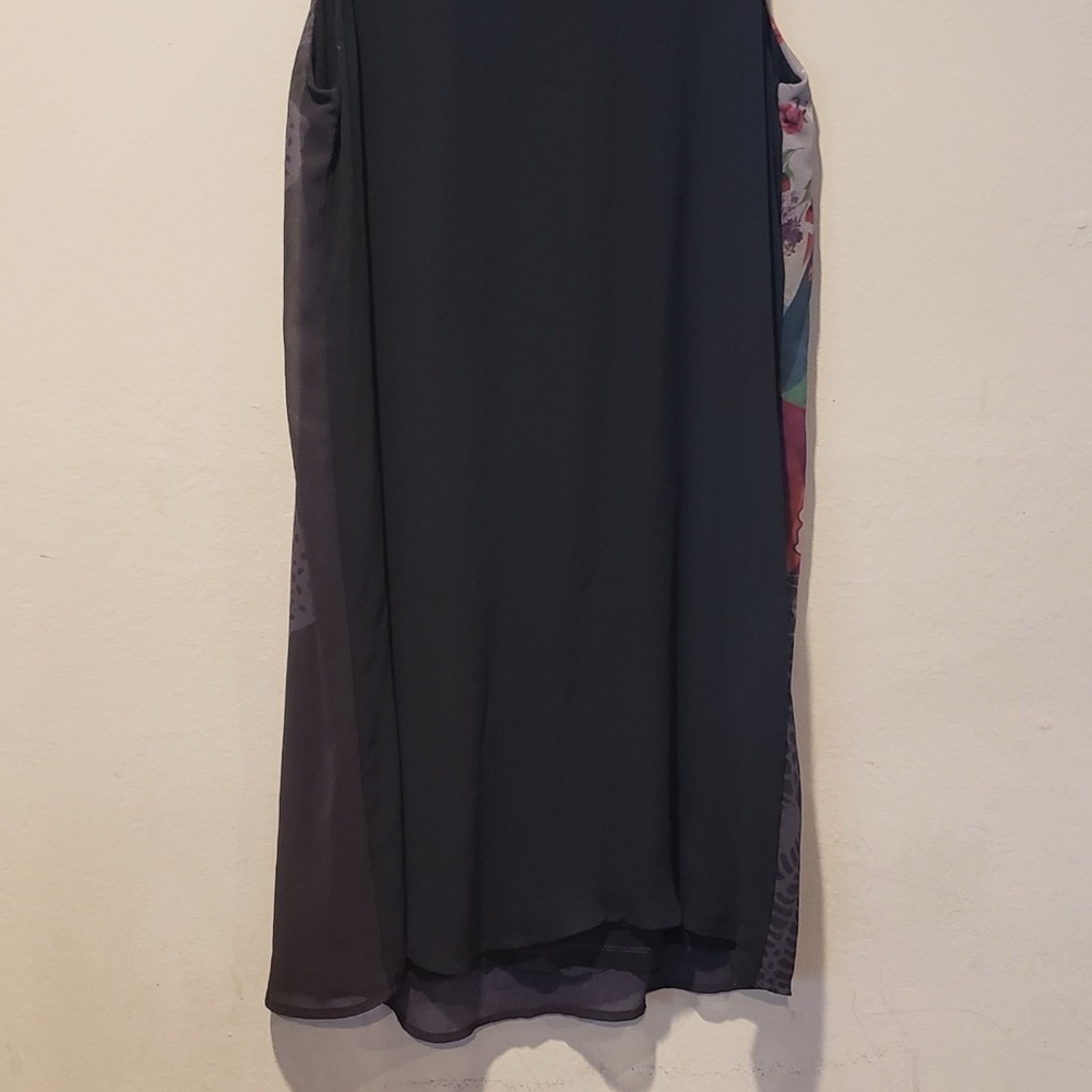 Desigual Multicolor Silk Patterned Dress - Picture 3 of 6